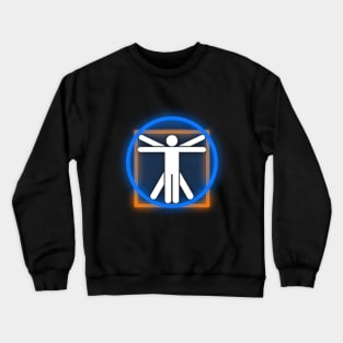 Vitruvian portal Crewneck Sweatshirt